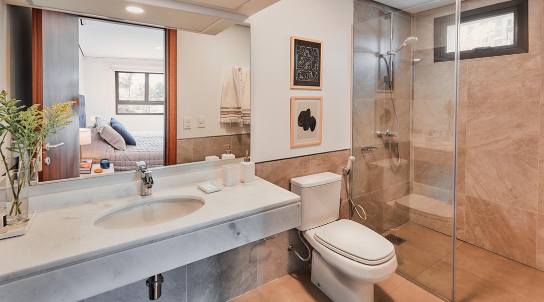 Depto. 1 dorm. - Baño